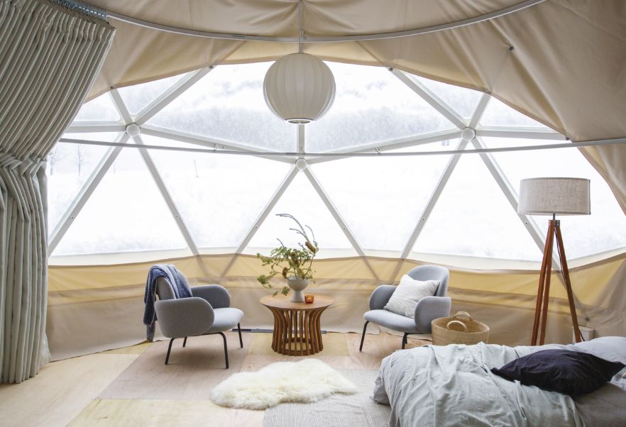 国産初のドームテント