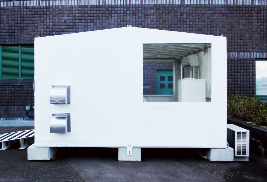 感染症対策にテントの力